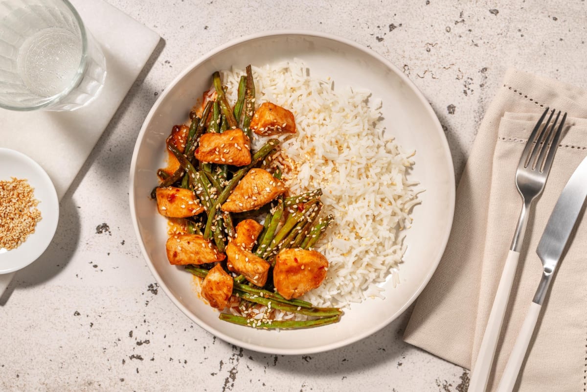 Easy Peasy Teriyaki Sambal Chicken Recipe HelloFresh