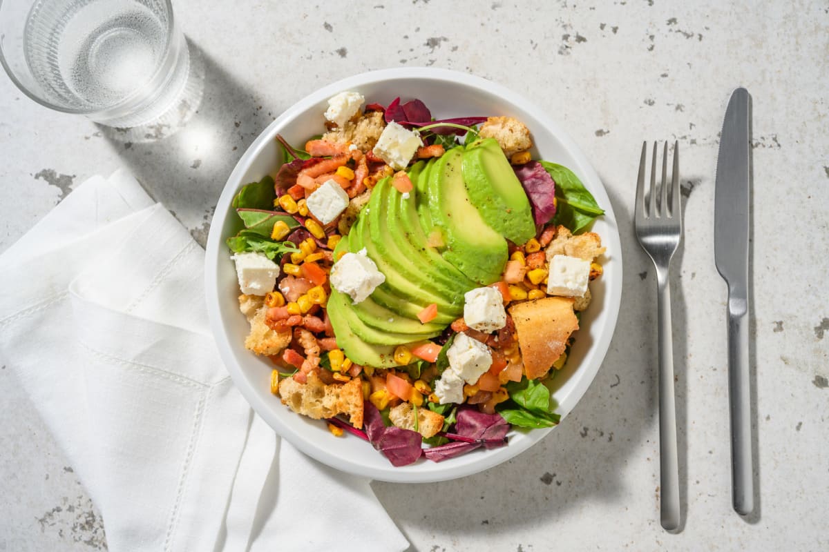 Californian Style Bacon & Avocado Sunshine Salad