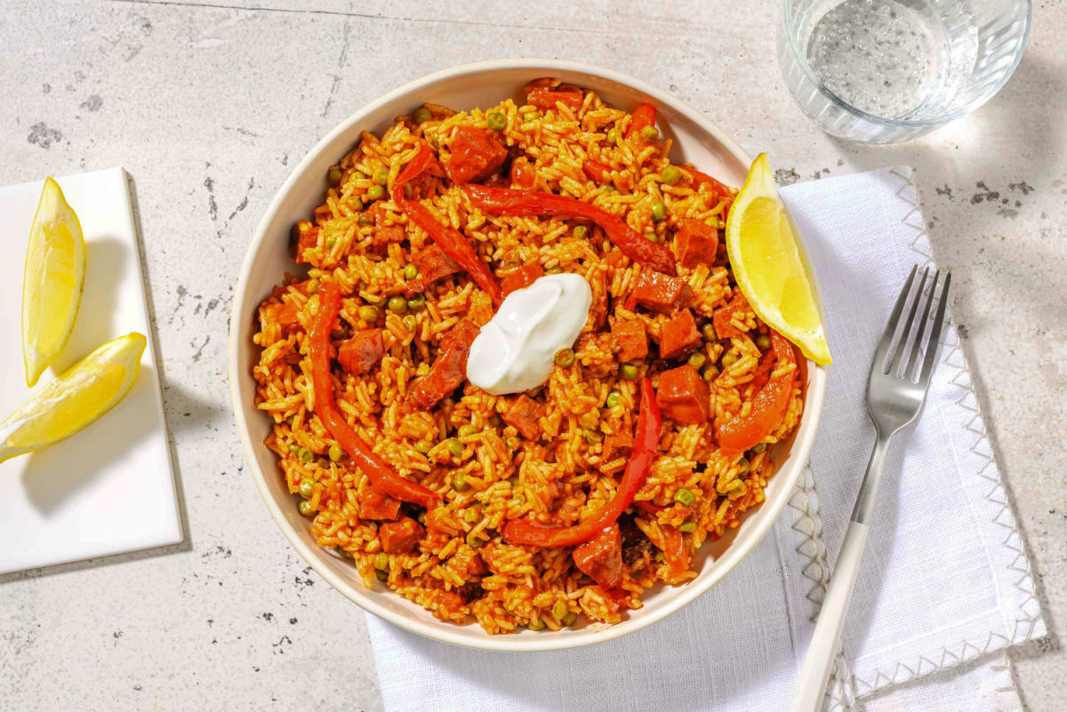 Louisiana Style Chorizo Rice