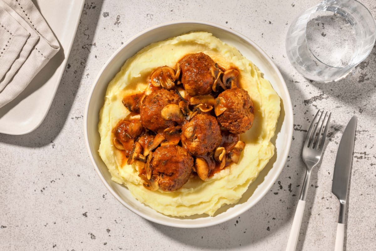 Pork Meatballs in Smoky Tomato Sauce
