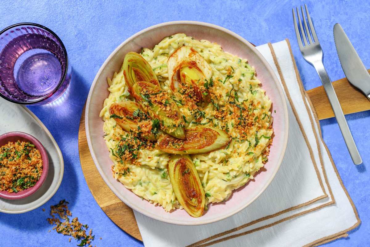 Cremet zucchini-'orzotto'