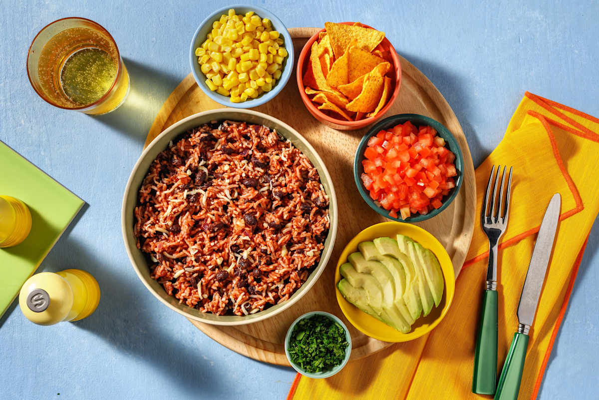 Pikante Tex-Mex tomatenrijst