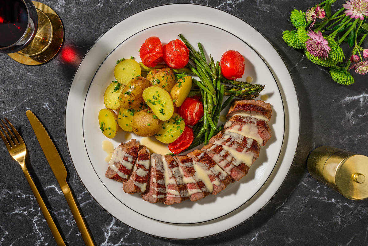 Lamb Steak and Truffled Parmesan Sauce Recipe HelloFresh