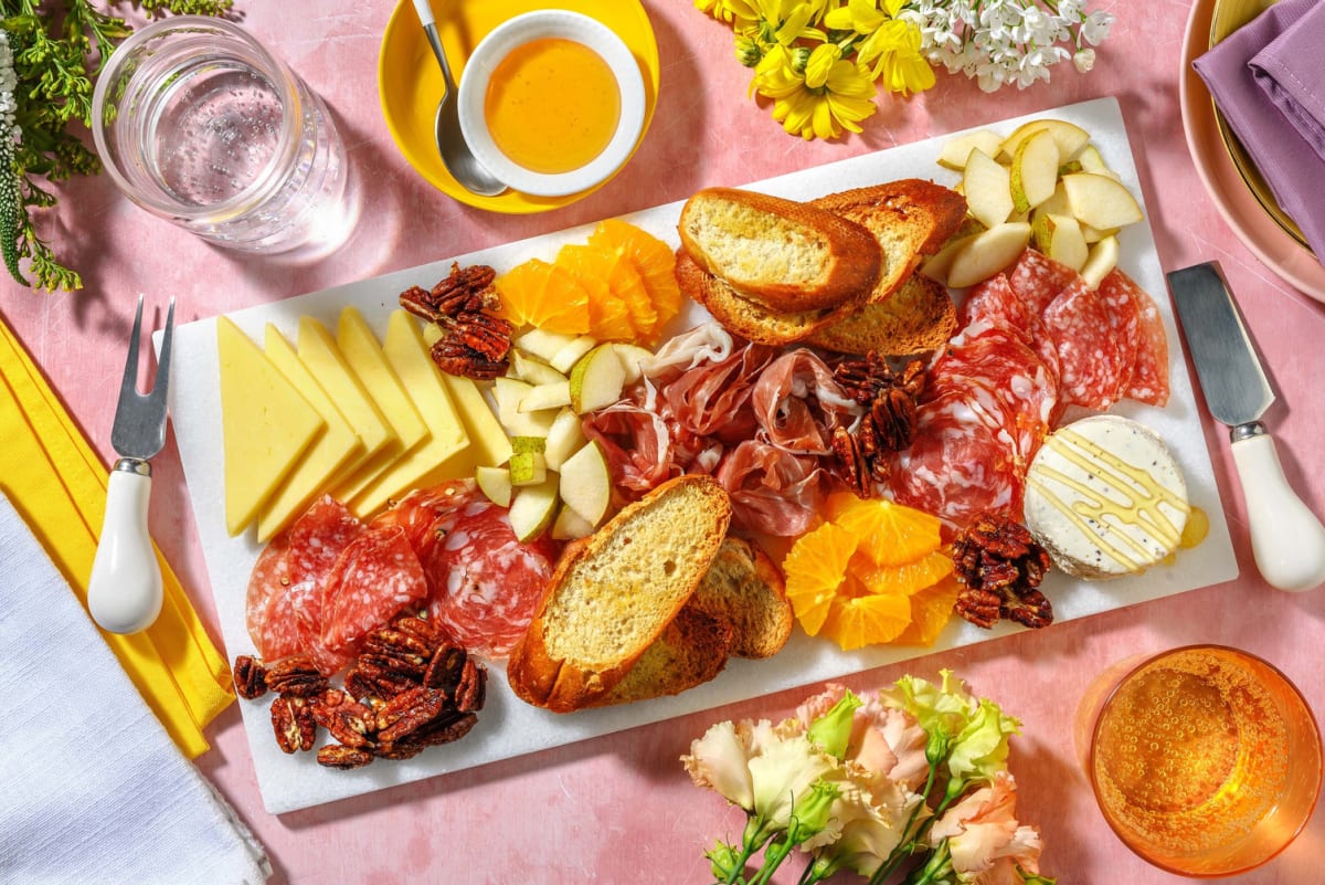 Mother's Day Charcuterie Board as an extra