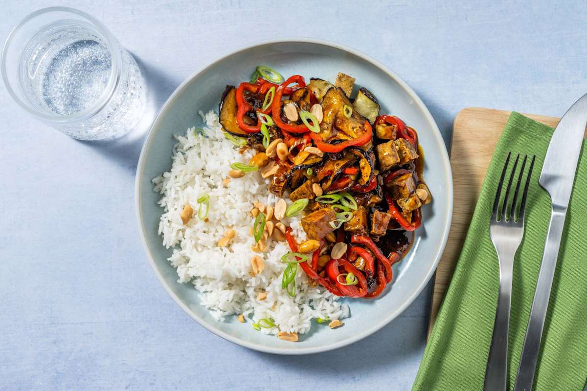 Pad Kra Pao: Thai-Wok mit Tofu