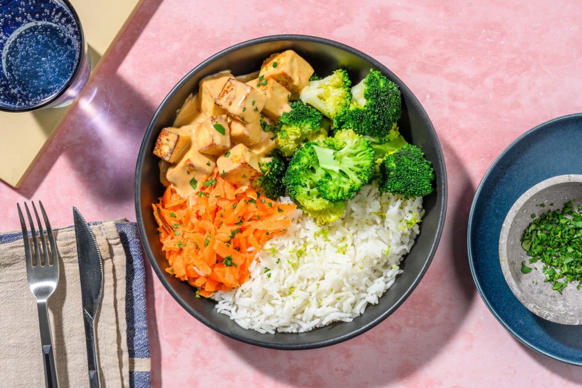 Spicy Tofu Buddha Bowl 