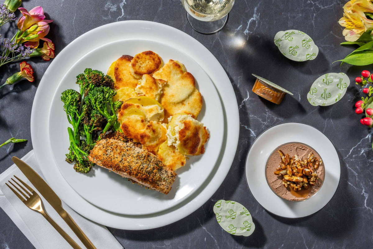 Date Night Herb Crusted Salmon Fillet Recipe HelloFresh