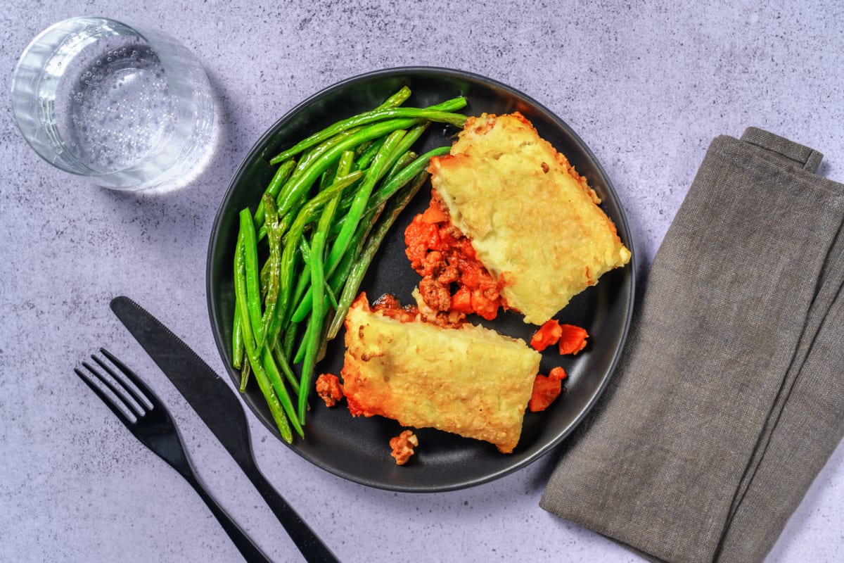 Ultimate Cheesy Mash Topped Cottage Pie 