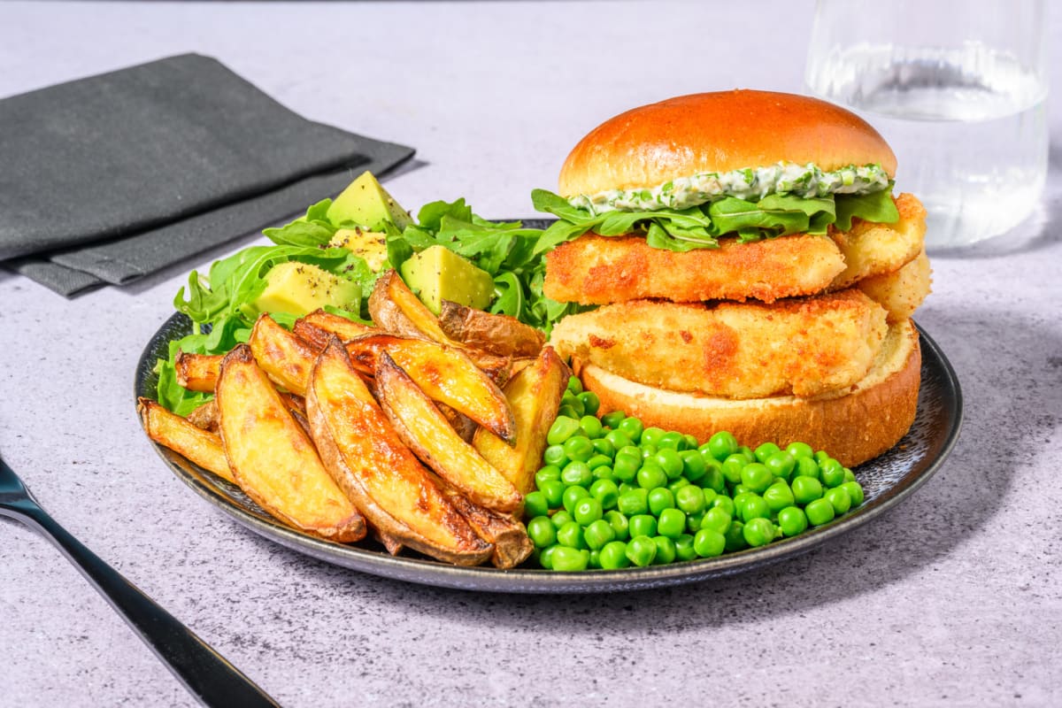 Ultimate Fish Finger Sarnie and Tartare Sauce