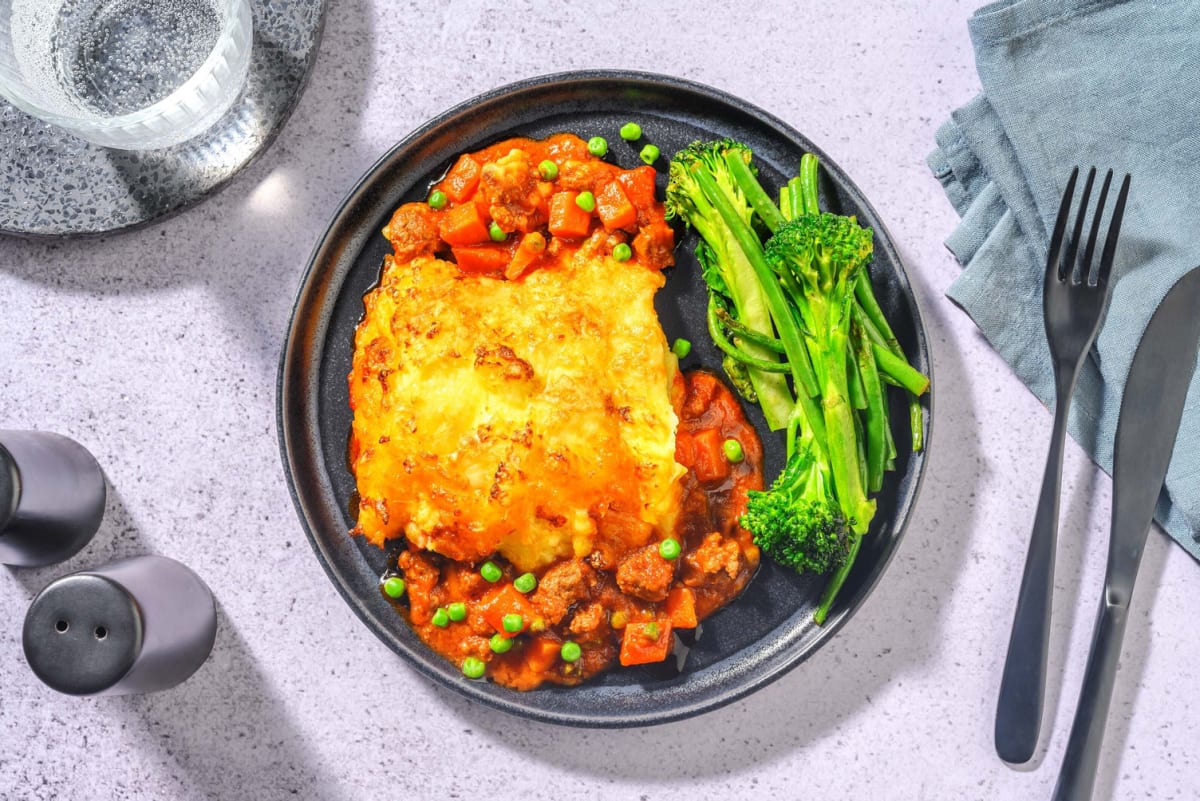 Ultimate Cheesy Beef Cottage Pie 