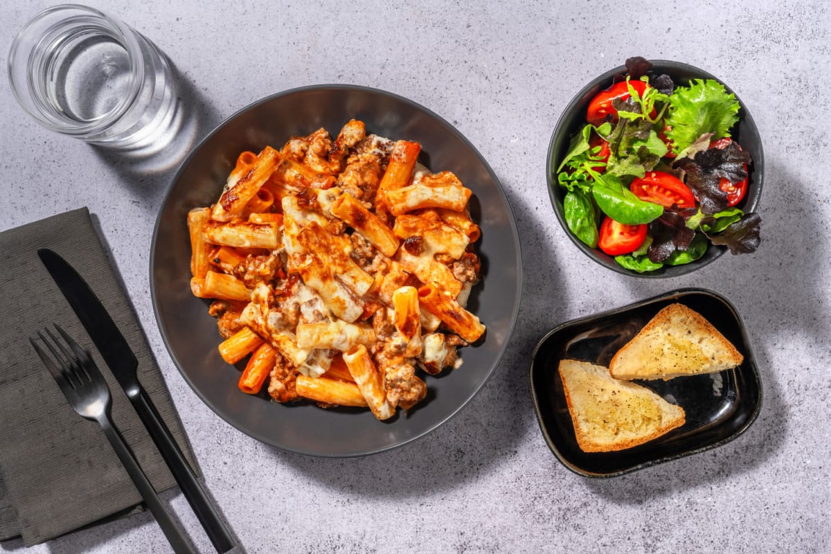 Ultimate Greek Inspired Pastitsio Beef Pasta Bake