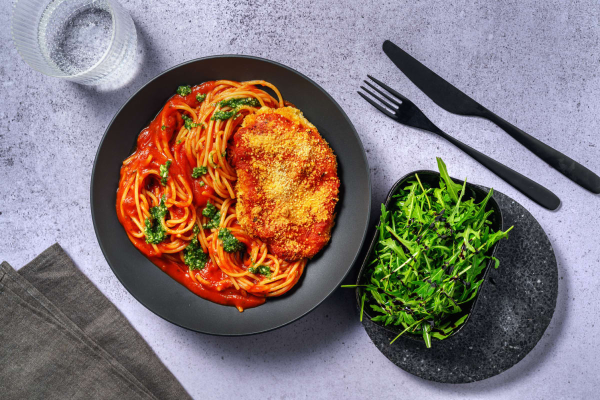 Ultimate Crispy Chicken Parmigiana