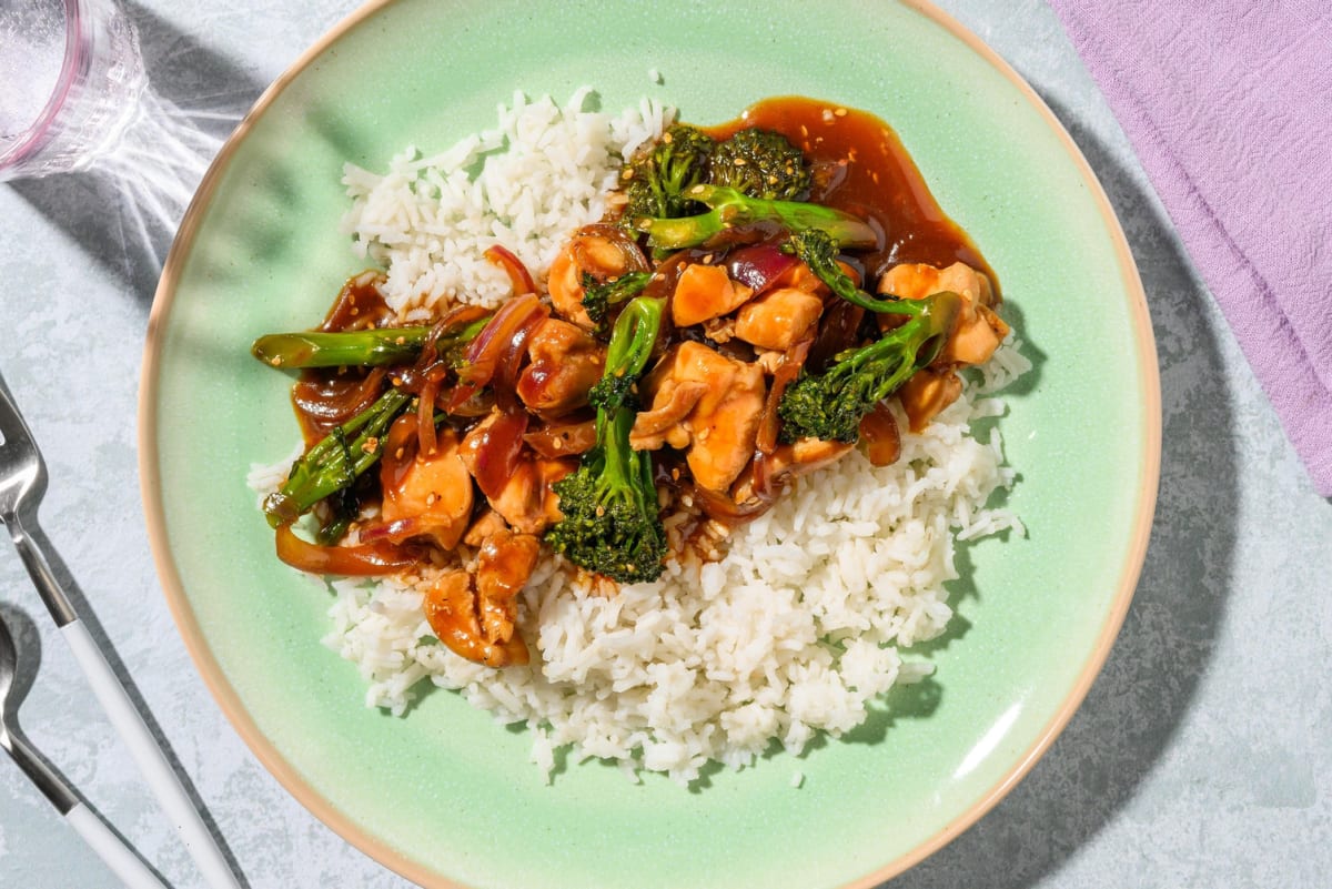 Speedy Teriyaki Sesame Chicken