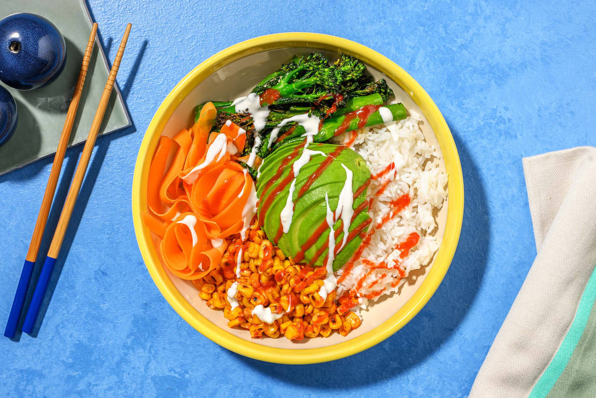HoneyMiso Tenderstem® Poke Rice Bowl Recipe HelloFresh