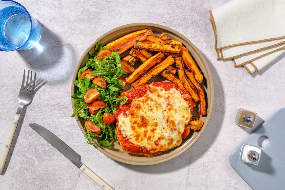 Baked Cheesy Chicken Parmigiana