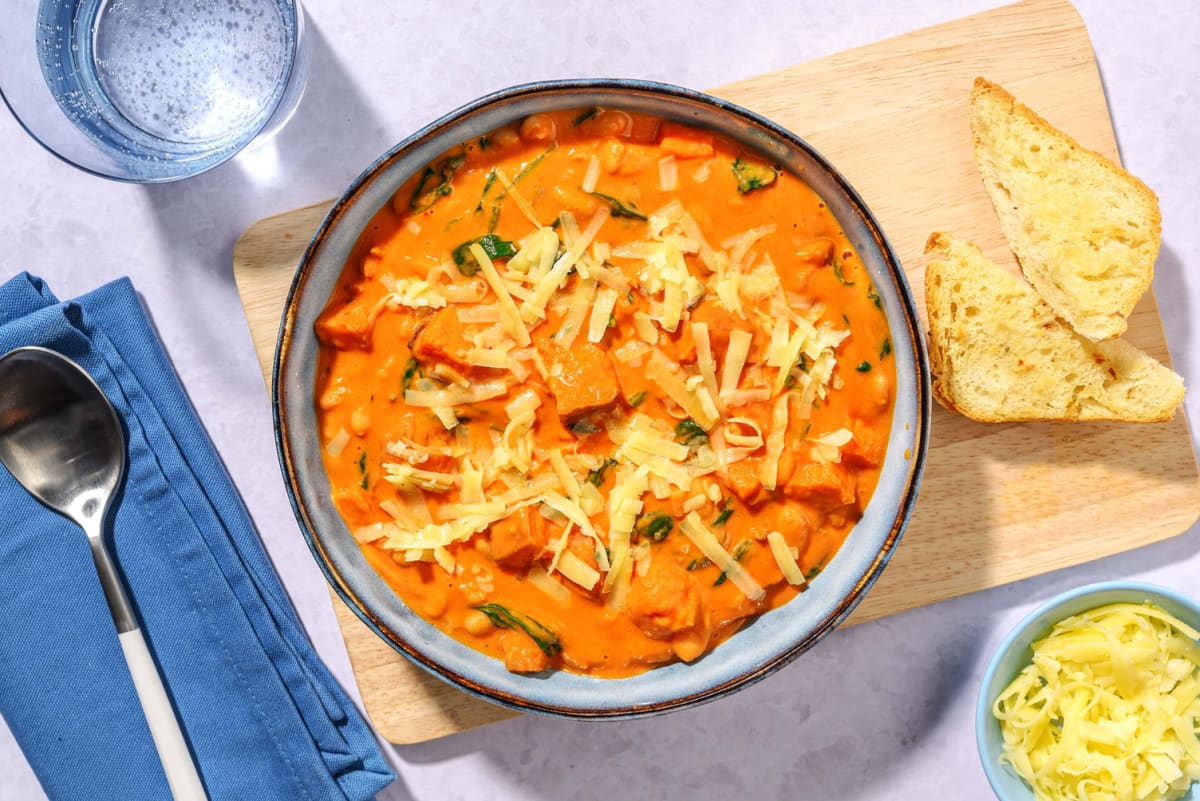 Creamy Cajun Spiced Cannellini Stew