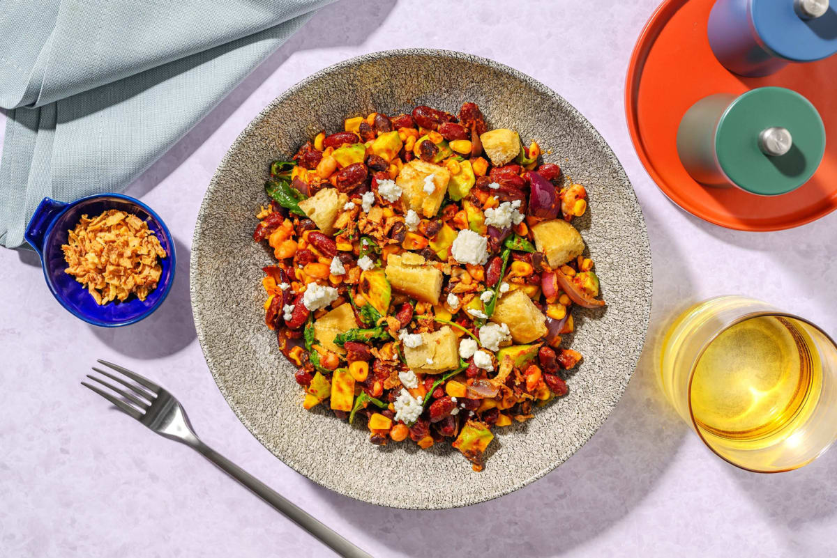 Mexican Style Roasted Veg Salad