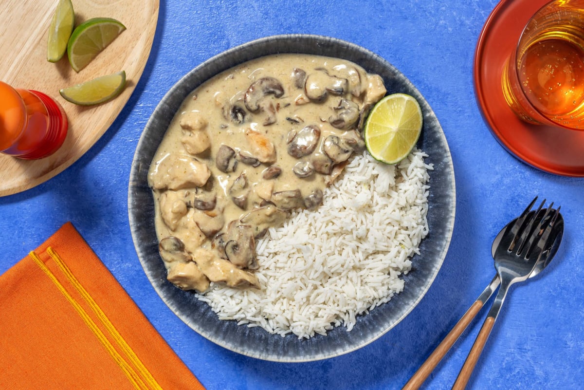Thai Green Style Double Chicken Curry