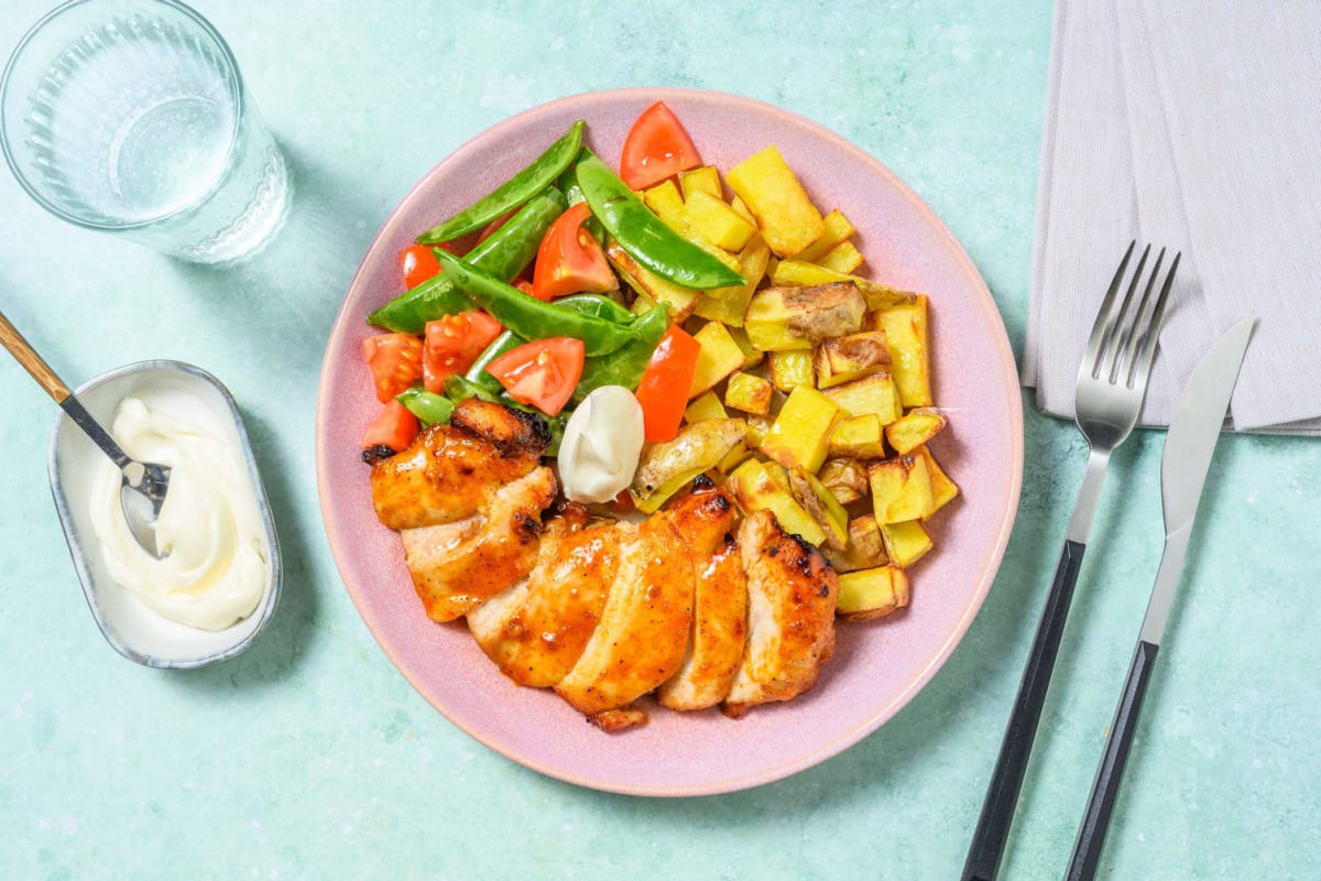 Peri Peri Chicken Breast Traybake Recipe HelloFresh