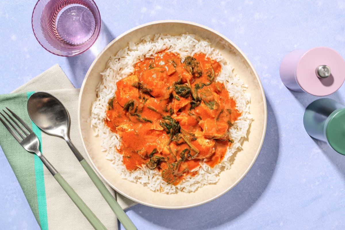 Creamy Coconut Chicken Tikka Masala