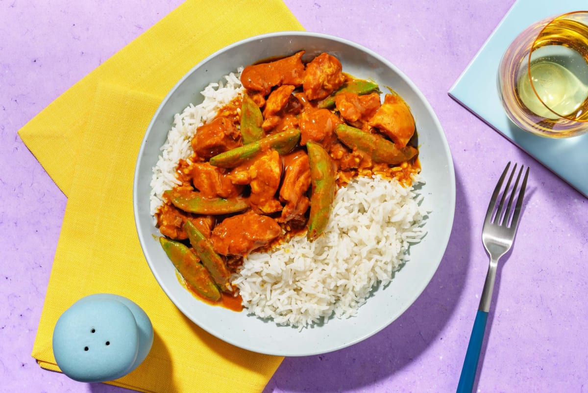 Thai Style Peanut Chicken Stir-Fry