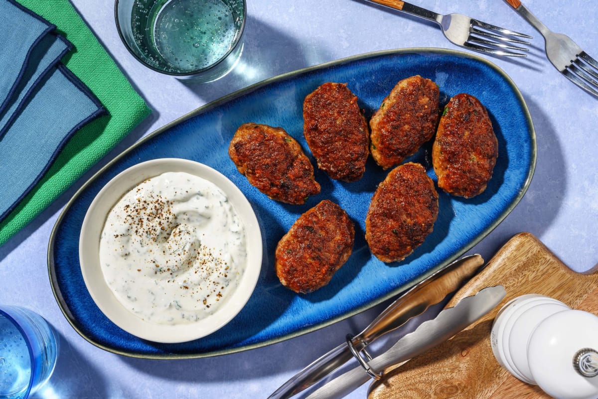 Cypriot Pork and Beef Kofta