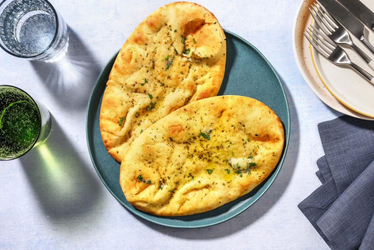 Garlic naan