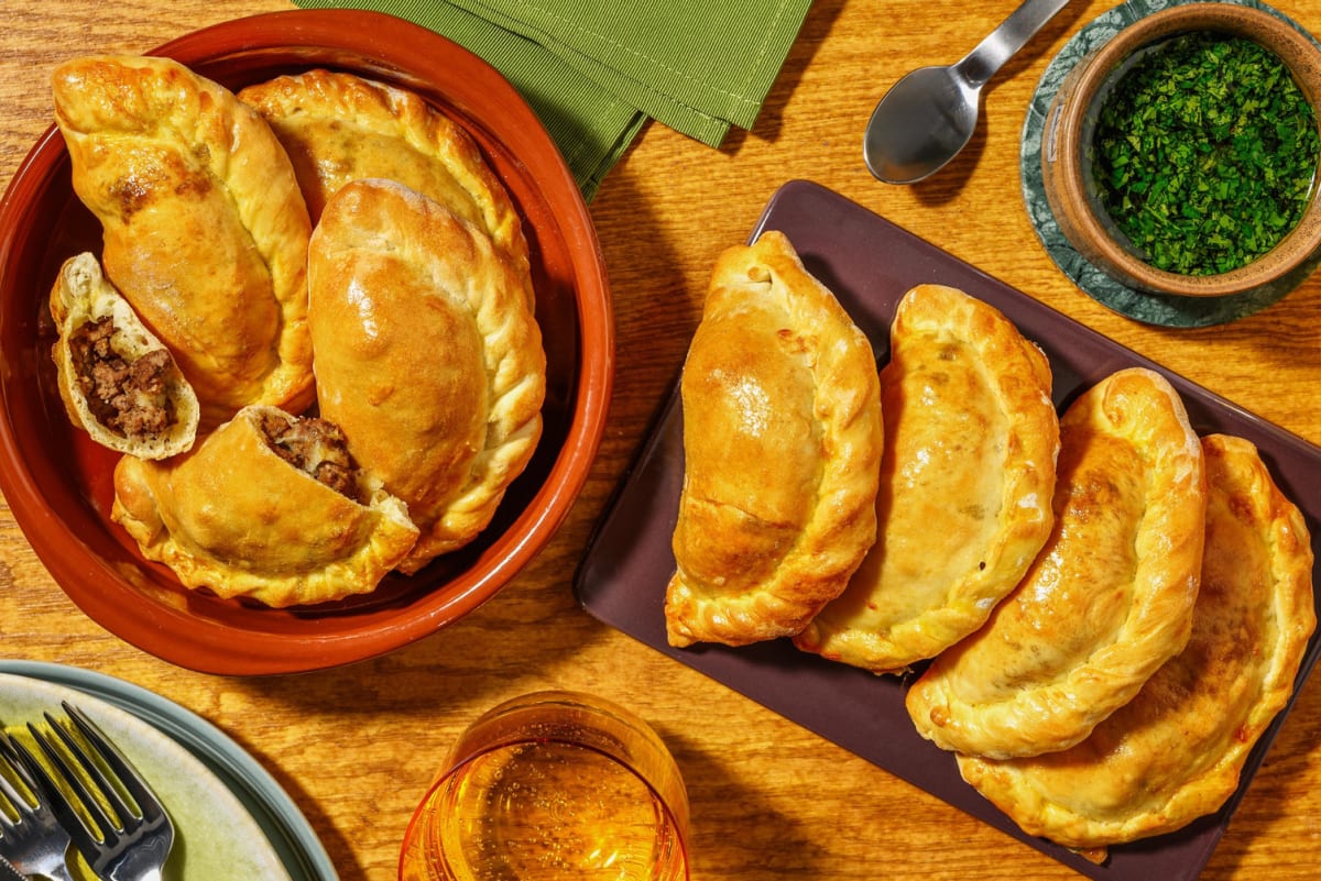 Argentinian style beef empanadas