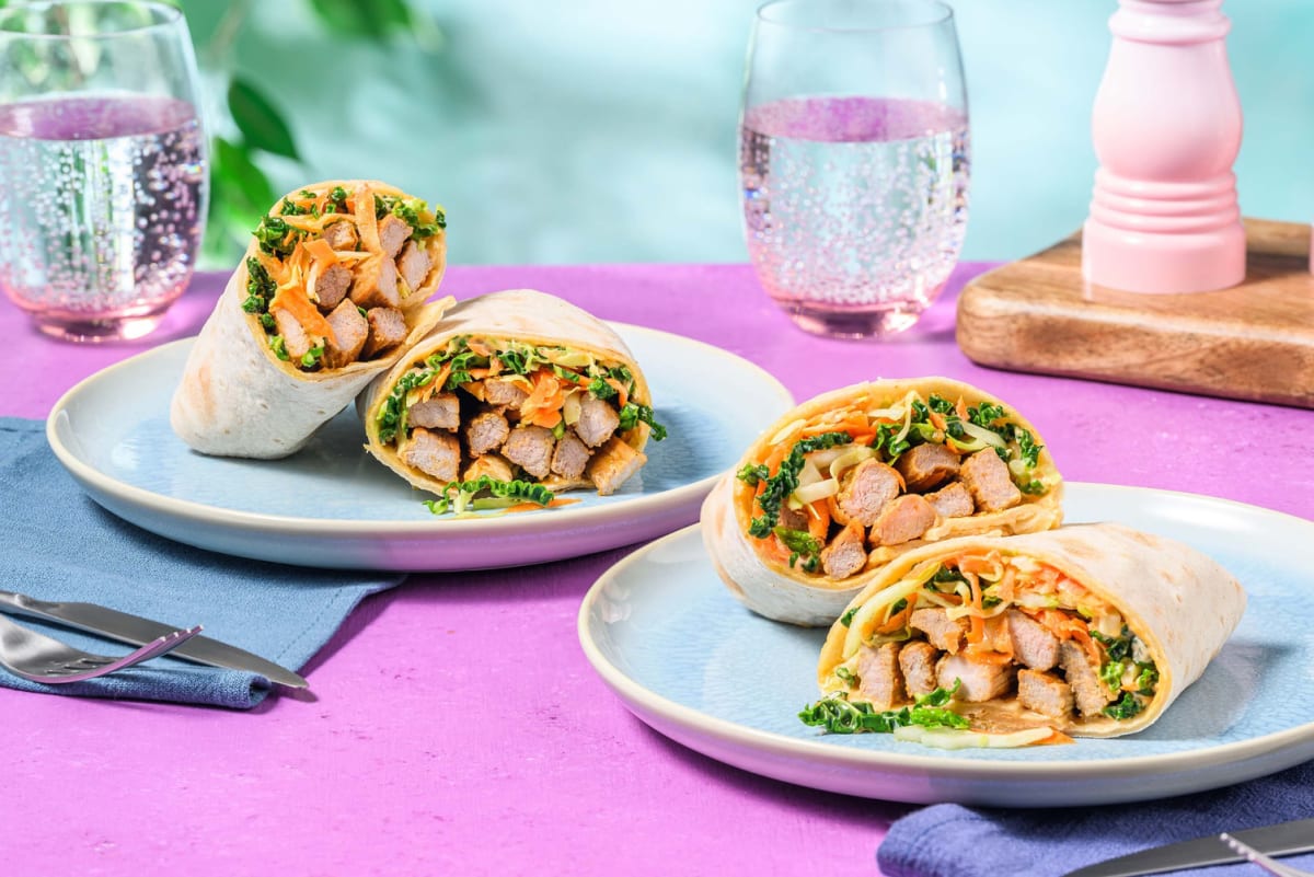 Tex-Mex-svinekødsburrito