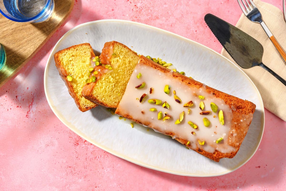 Pistache-citroencake