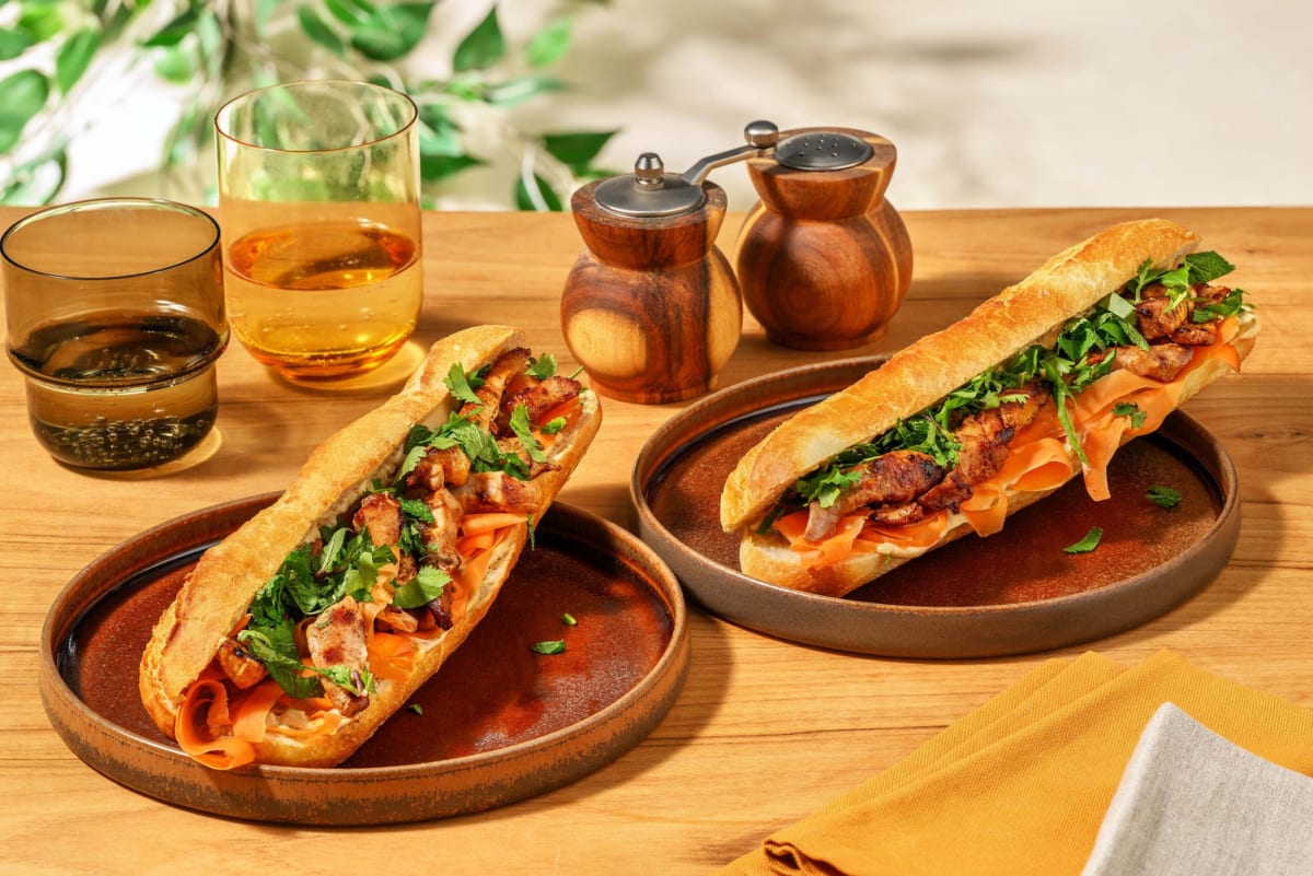 Vietnamesisk banh mi-sandwich