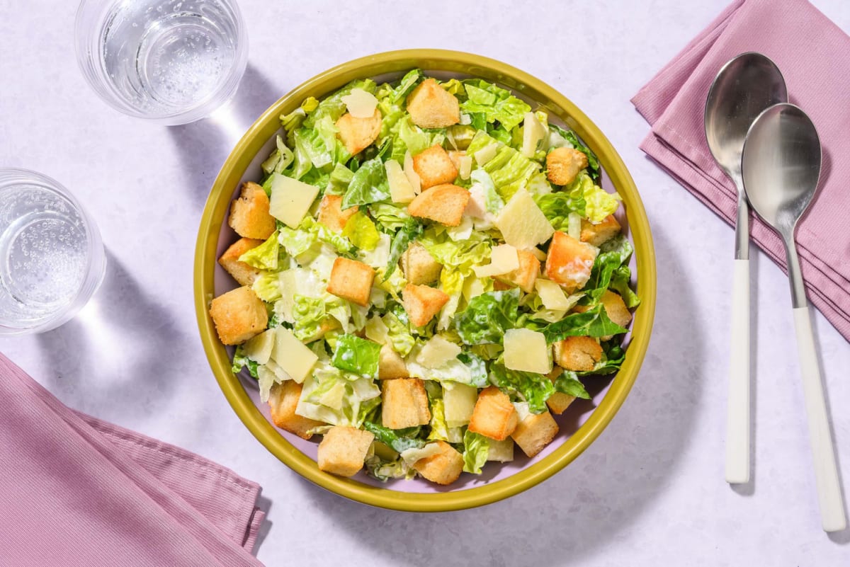 Caesar style salad