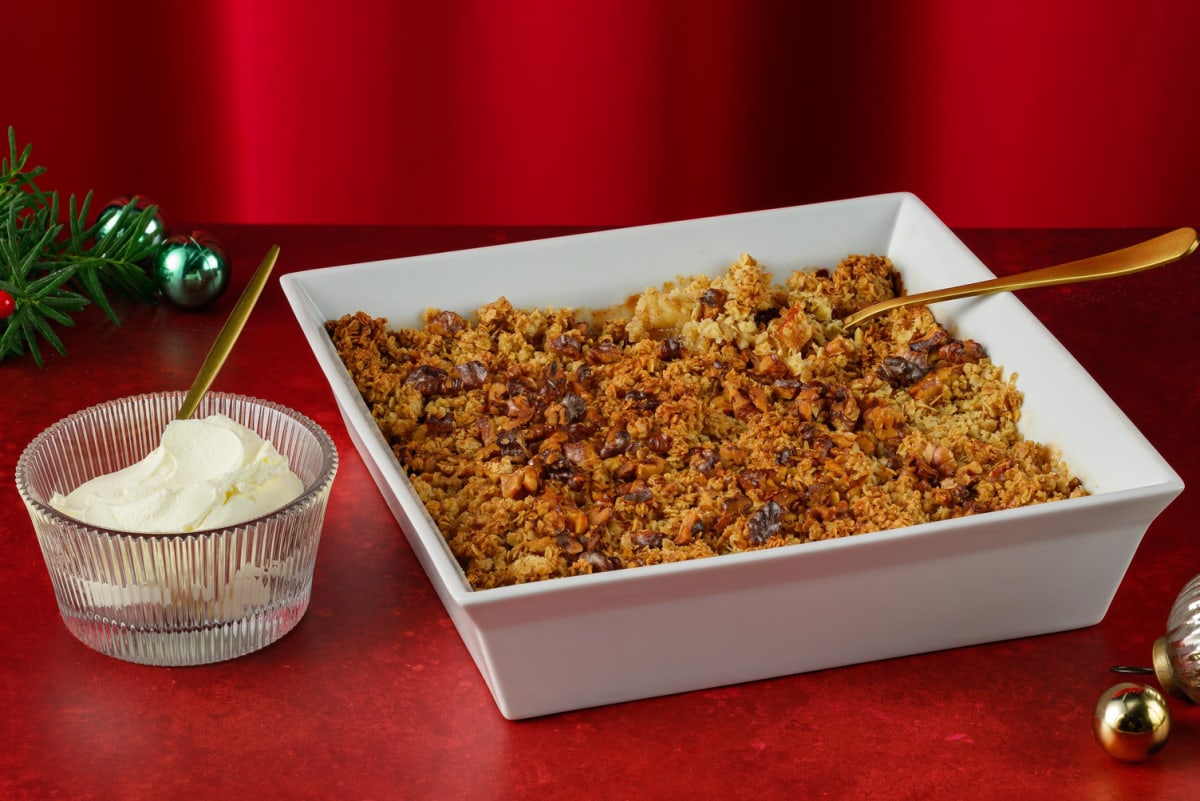 Apple crumble