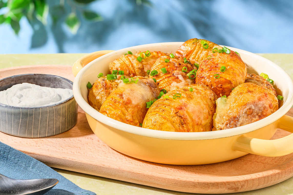 Hasselback Kartoffeln