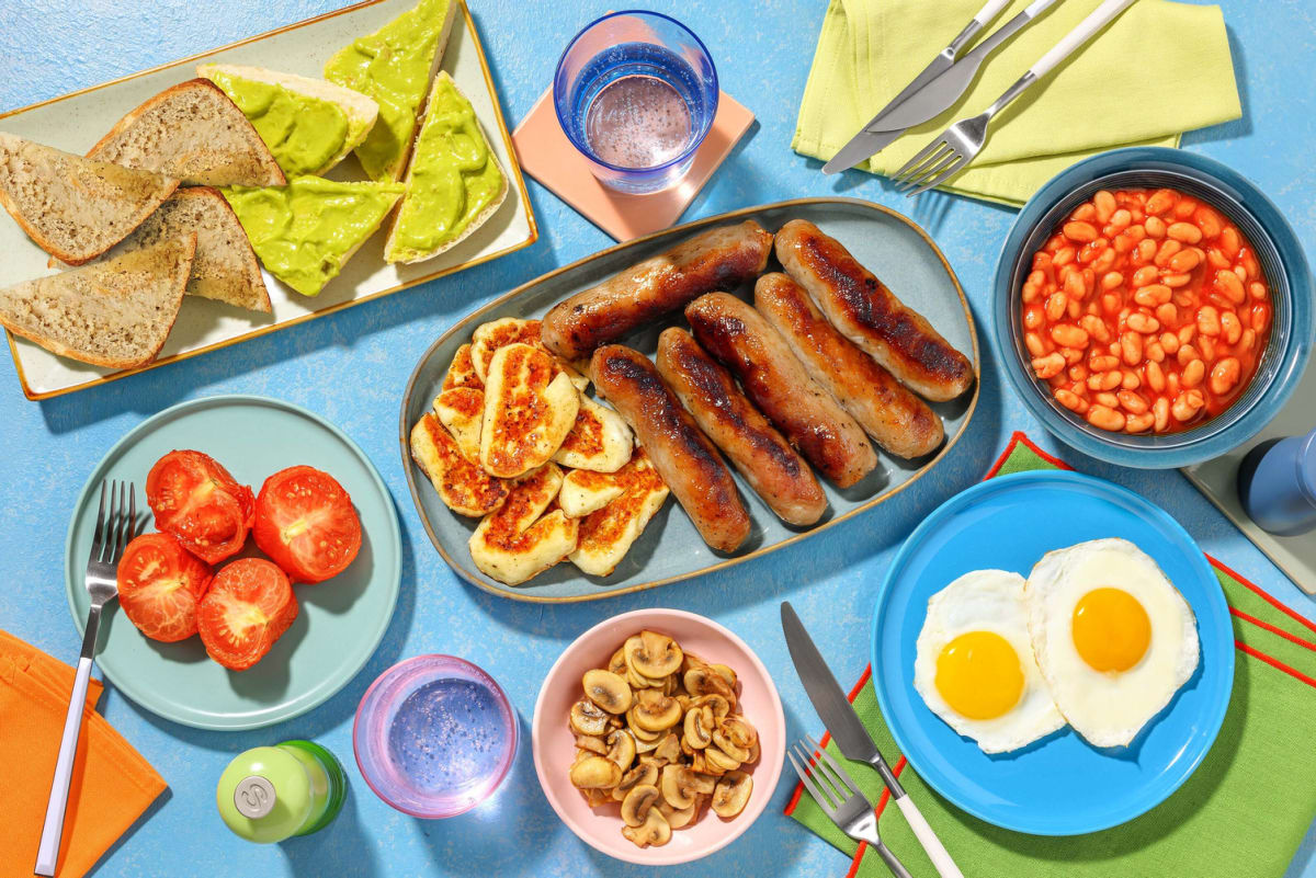 Veggie Full English Buffet | THIS™ Isn't Sausages