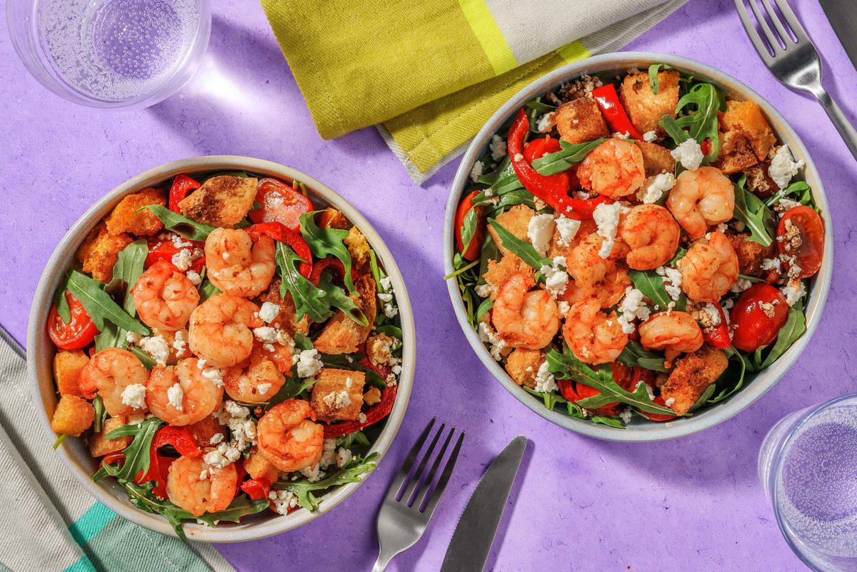 Gambas Pil Pil King Prawn Salad Recipe HelloFresh
