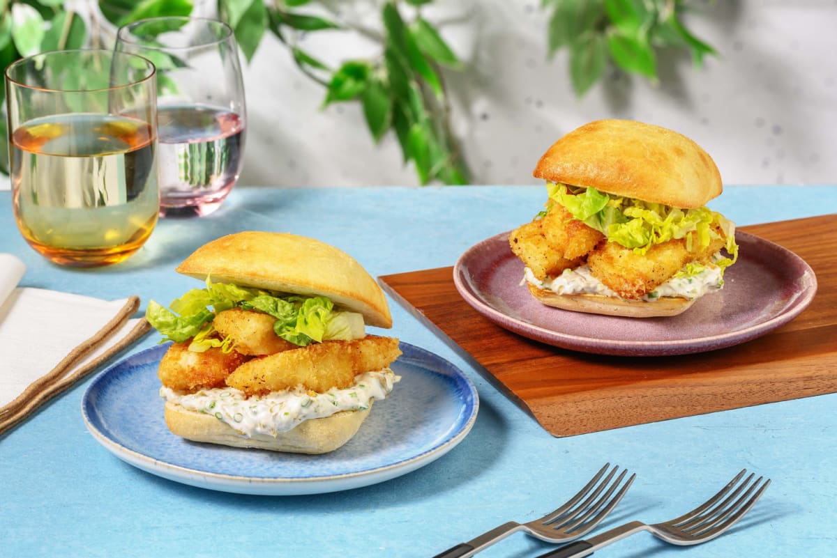 Homemade Fish Finger Sandwich Recipe HelloFresh