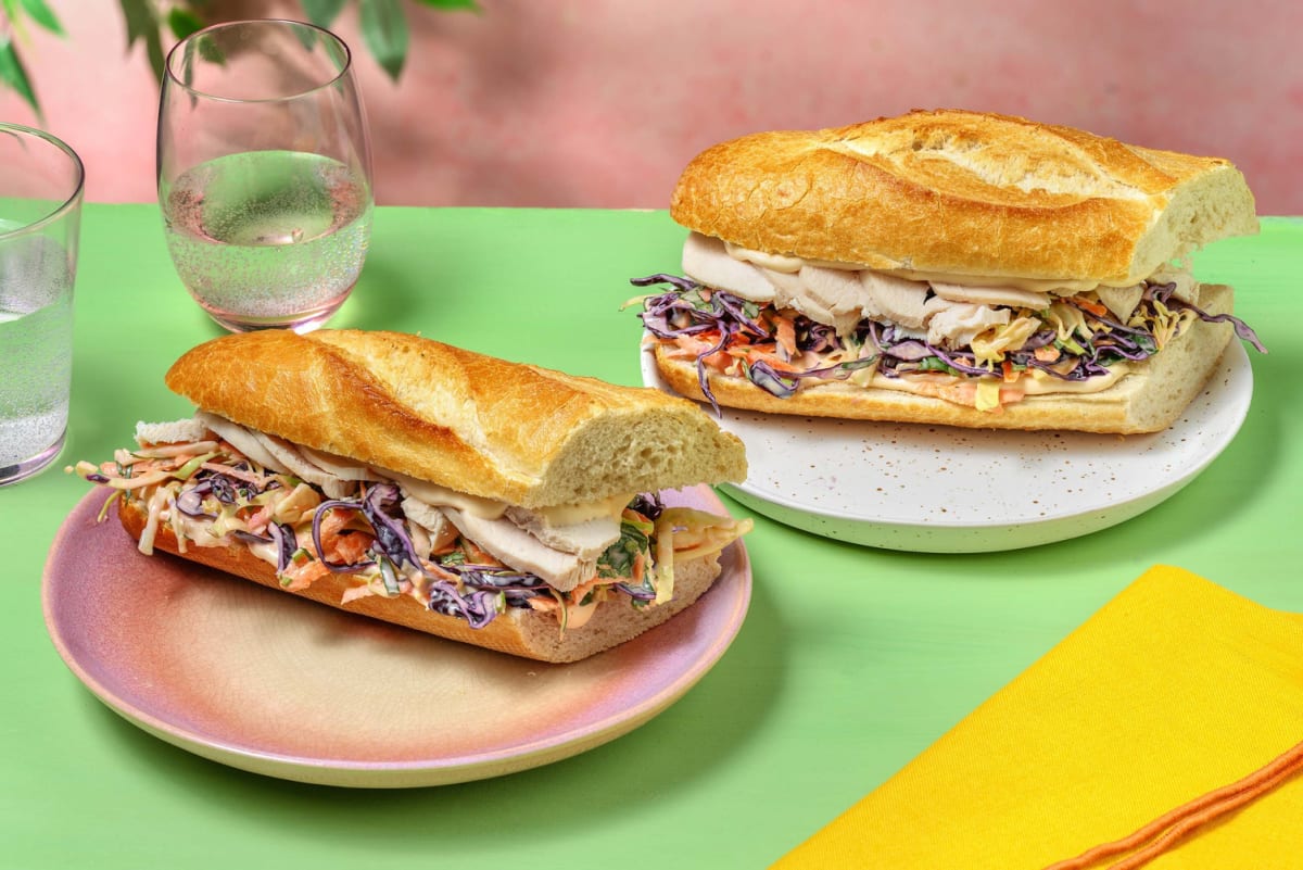 Banh-Mi Style Chicken Baguette Lunch Bundle