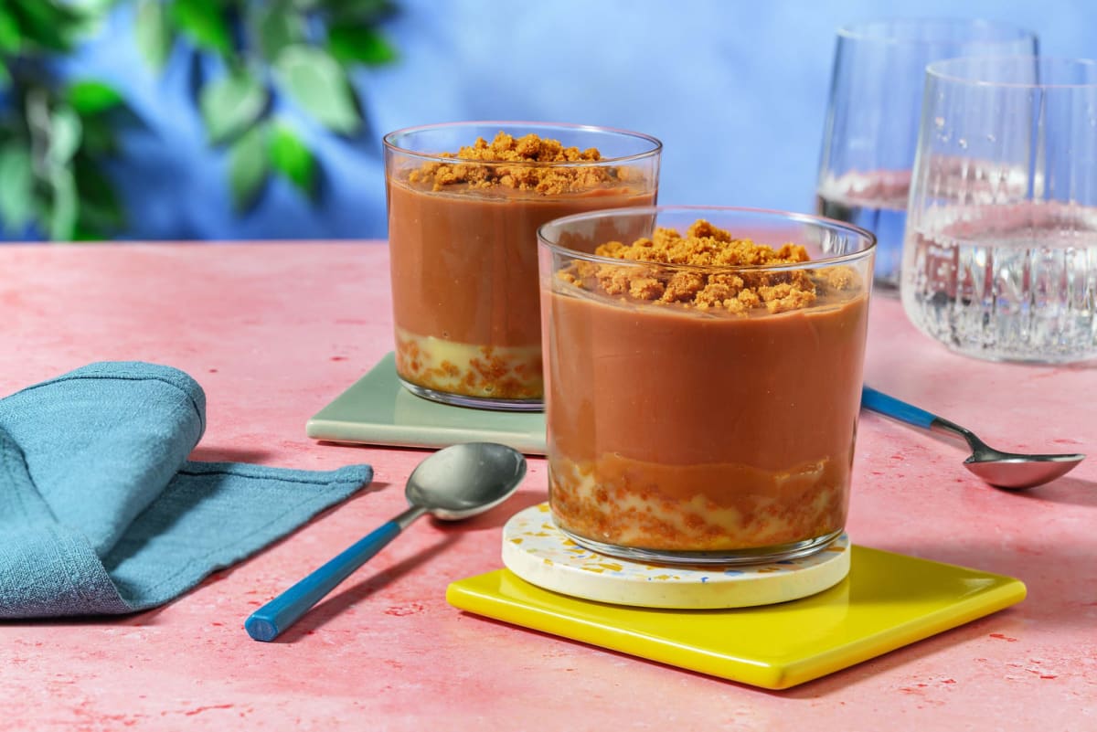 Billionaire's Salted Caramel Chocolate Pots