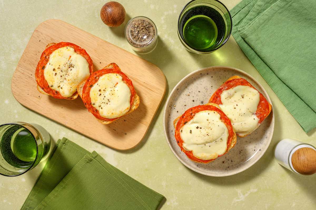 Chorizo and Mozzarella Pizza Ciabattas Bundle