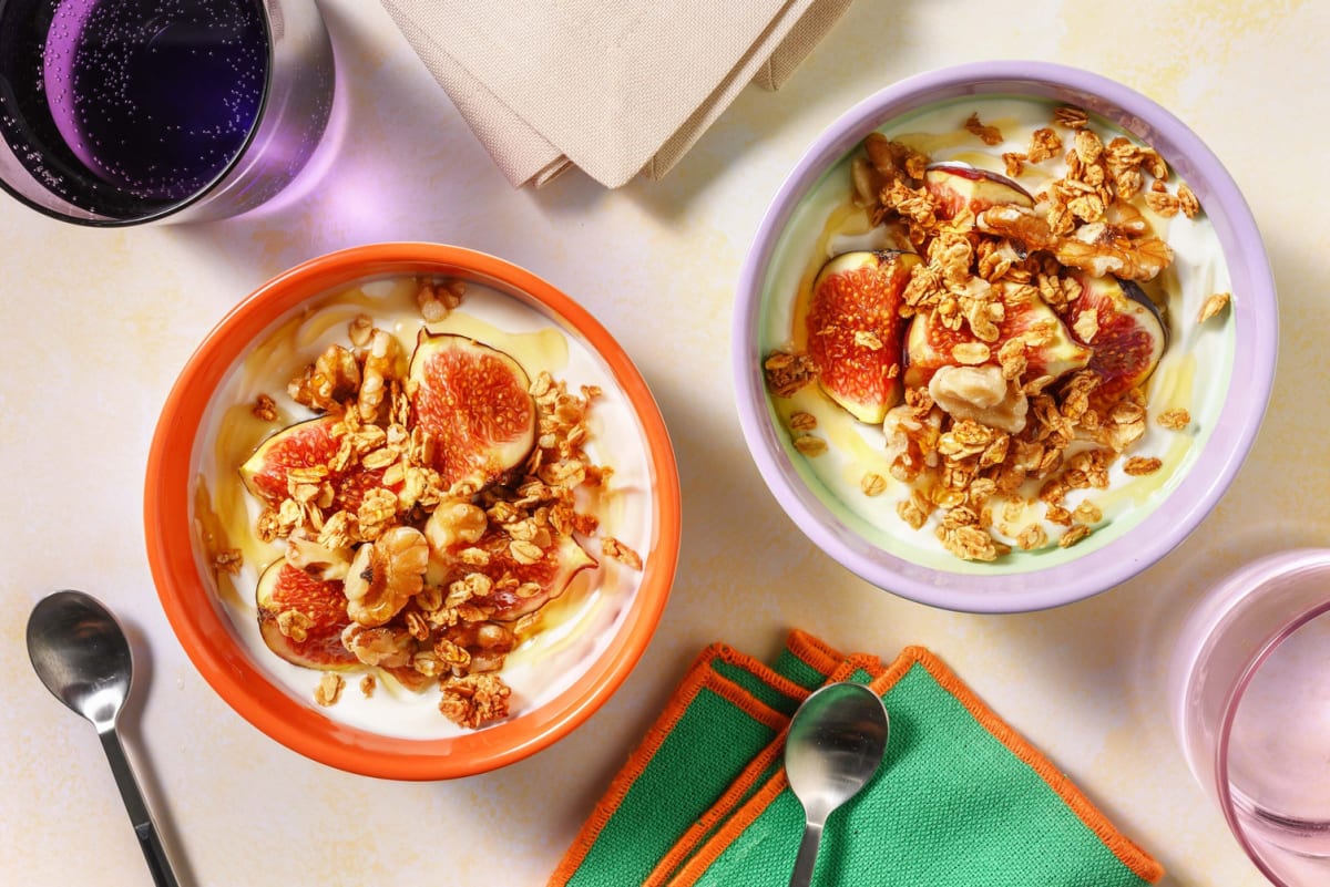 Fig and Honey Granola Bowl Breakfast Bundle