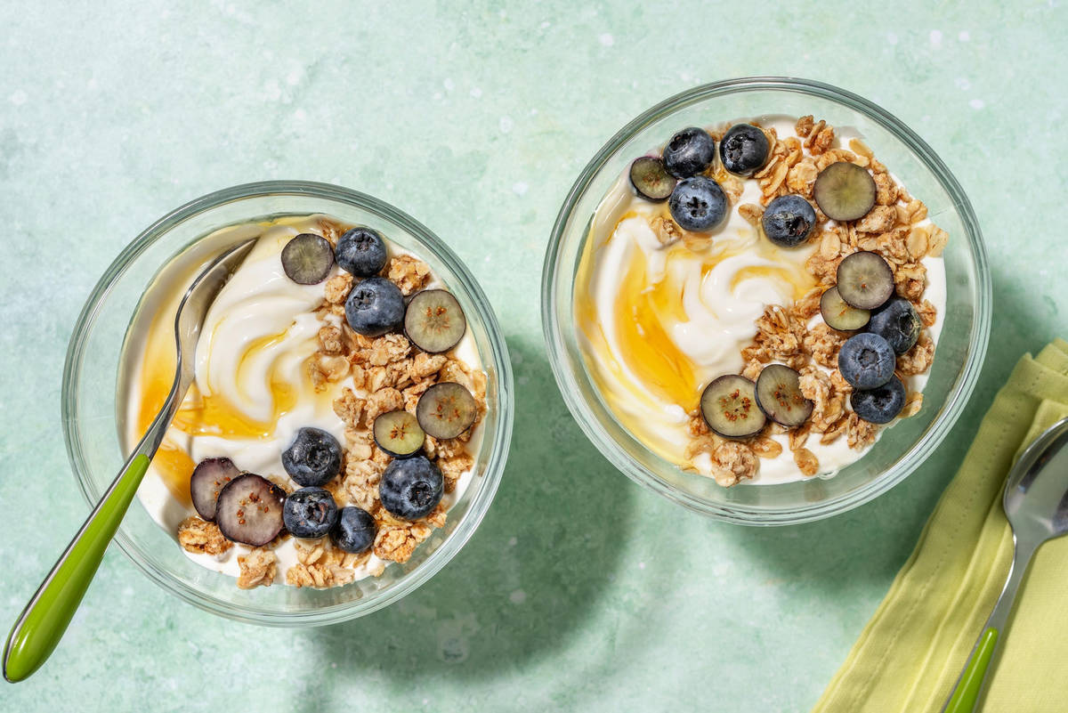 Blueberry, Granola and Yoghurt Breakfast Bundle Recipe HelloFresh