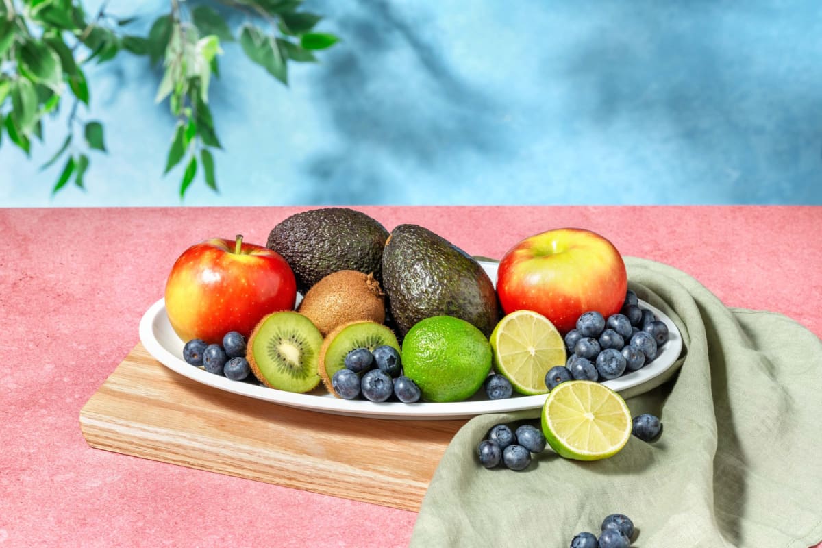 Fruit Bowl Fillers | Blueberries, Apples, Kiwis