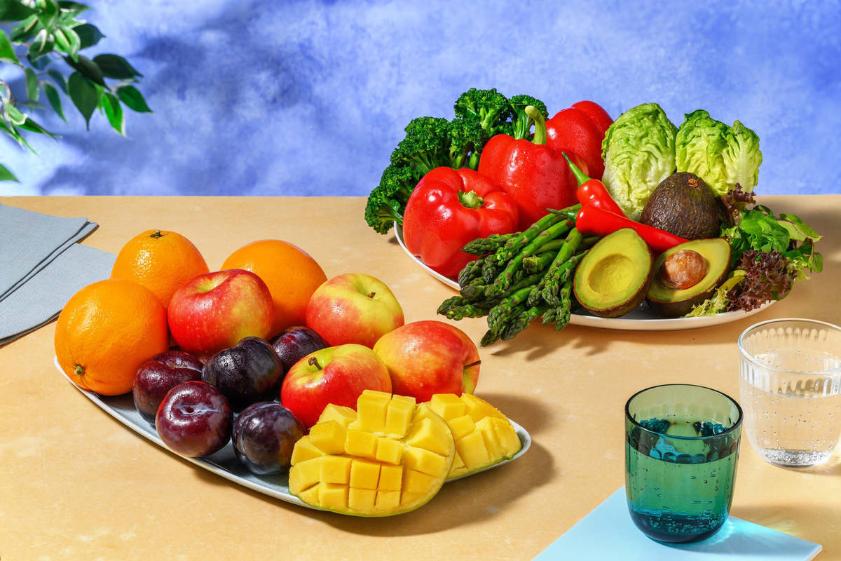 Fruit and Vegetables Selection Recipe HelloFresh