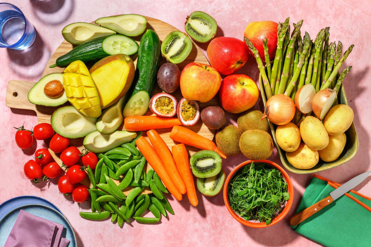 Fruit and Vegetable Selection Delicious and Fresh Recipe HelloFresh