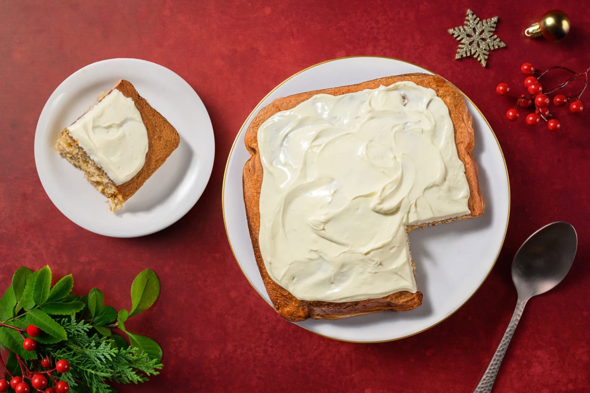 Christmas Cinnamon Pear Cake 