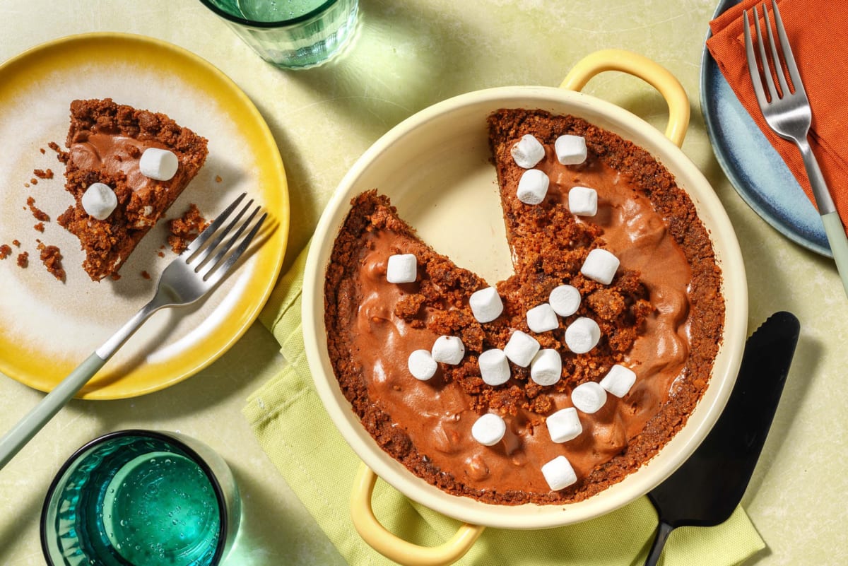 Tarte à la mousse de chocolat