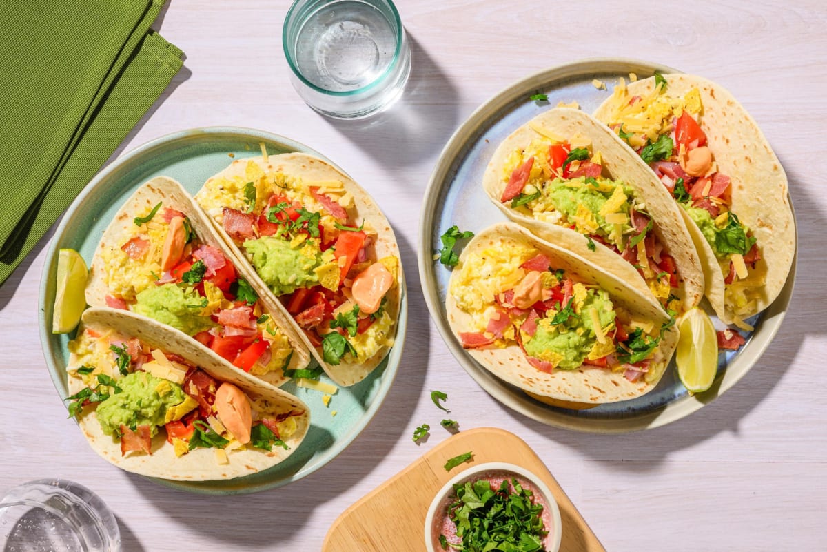 Migas-Inspired Breakfast Tacos