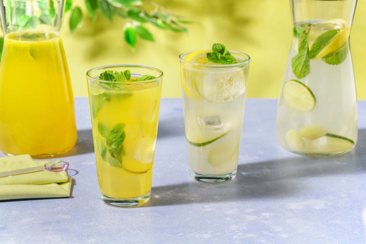 Zelfgemaakte limonade