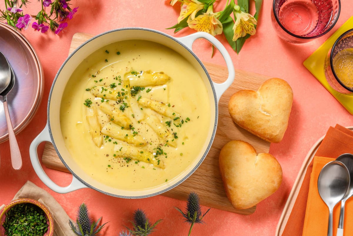 Velouté d'asperges blanches